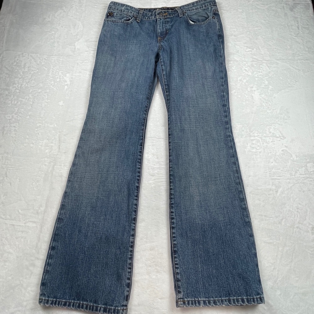 Polo Jeans Co Ralph Lauren Melanie Bootcut Jeans Womens Blue Denim Y2K Low Rise